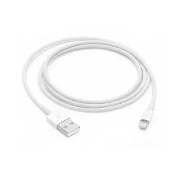 Apple MQUE2ZM Lightning–USB A laidas 1m Baltas
