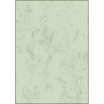 Marmurinis pastelinis žalias meninis popierius Sigel DP263 90 g/m² 100 lapų