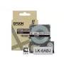 Epson matinė juosta – pilka/juoda 24mm (8m) – LK-6ABJ