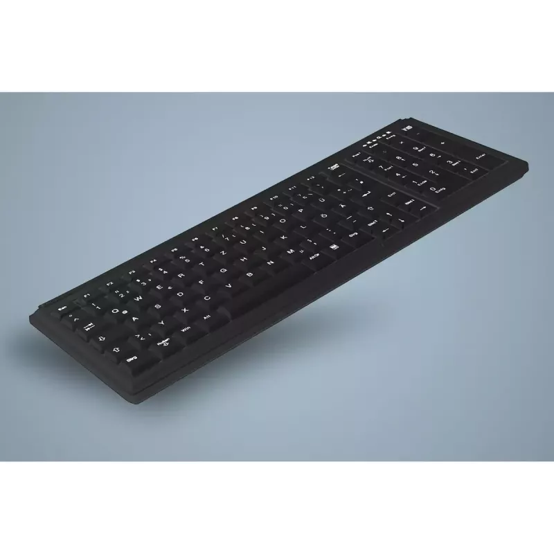 Klaviatūra Contour Design Active Key AK-7000 pramoninė USB AZERTY prancūziška juoda