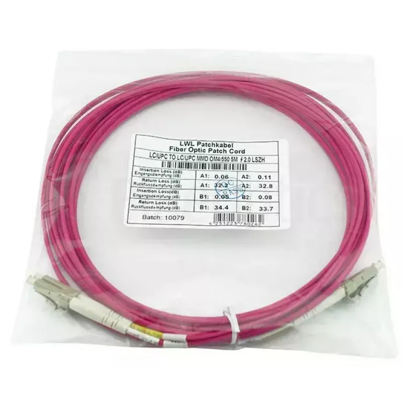 BlueOptics SFP3131FU1MK 1 m OM4 šviesolaidinis kabelis LC-LC