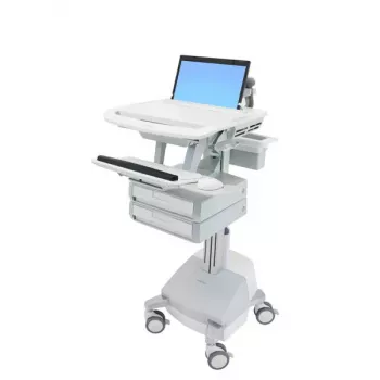 Multimedijos vežimėlis Ergotron StyleView aliuminis pilkai baltas