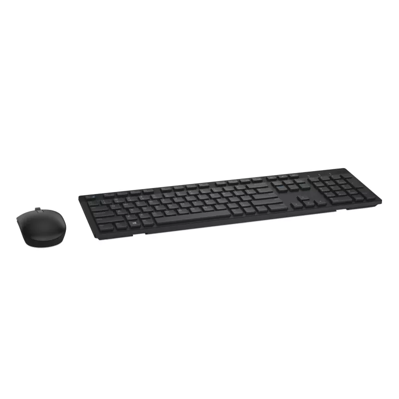 DELL KM636 belaidė klaviatūra su pele, RF Wireless, QWERTY, UK International, juoda