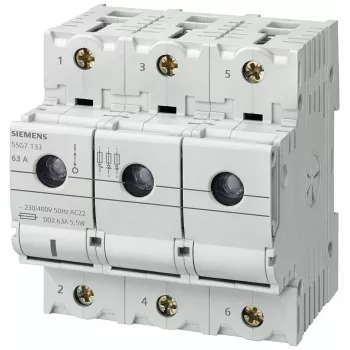 Siemens 5SG7133 automatinis jungiklis 63A 400V IP20