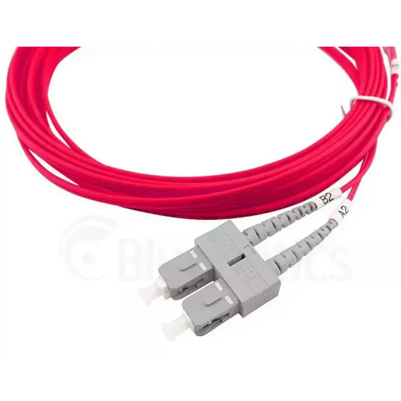 Skaidulinis optinis kabelis BlueOptics SFP3233FU0.5MK SC ST OM4 0,5 m Magenta