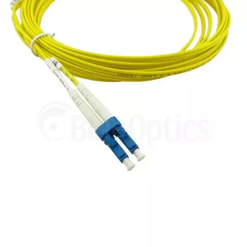 BlueOptics InfiniBand šviesolaidinis kabelis 5m LC vyras-vyras geltonas