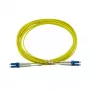 BlueOptics InfiniBand šviesolaidinis kabelis 5m LC vyras-vyras geltonas