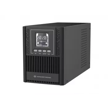 Conceptronic ZEUS52E1K 1000VA 900W Online Tower UPS, IEC, nepertraukiamo maitinimo šaltinis