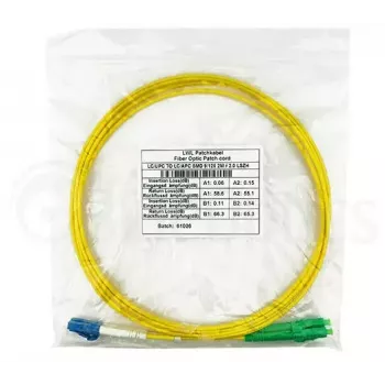 BlueOptics SFP3131BU1MS InfiniBand šviesolaidinis kabelis 1 m LC geltonas