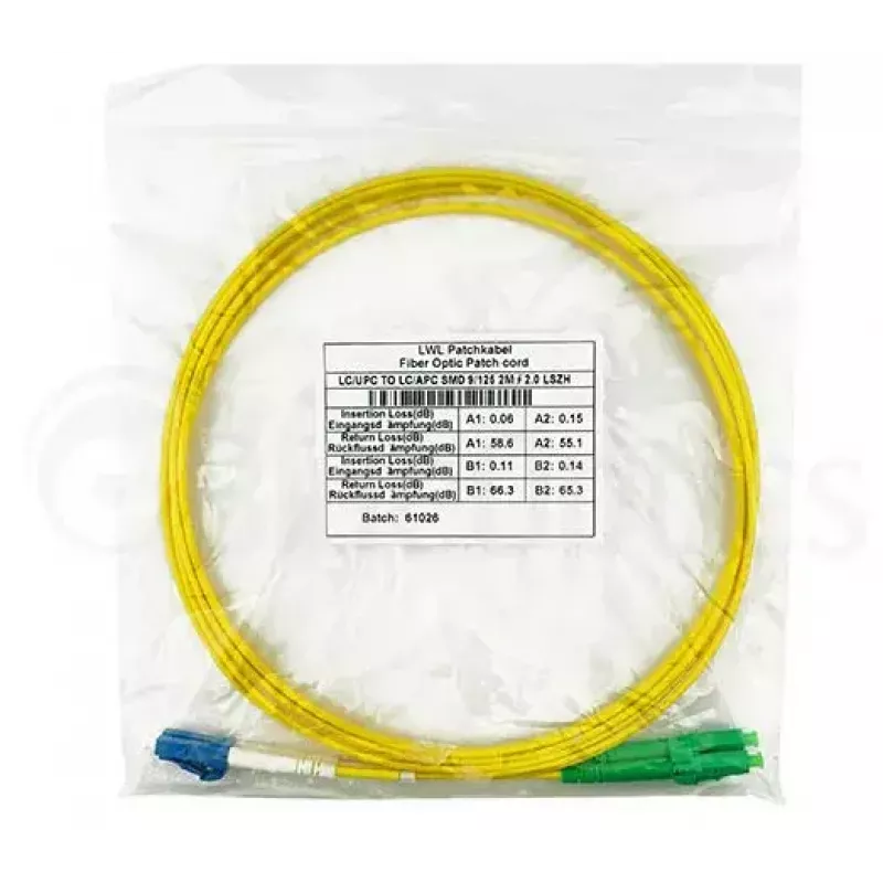 BlueOptics SFP3131BU1MS InfiniBand šviesolaidinis kabelis 1 m LC geltonas
