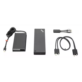 Lenovo ThinkPad Thunderbolt 3 Workstation Gen 2 dokas, laidinis, juodas