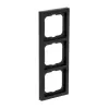Busch-Jaeger 1723-885K juodas dengiamasis dangtelis, termoplastikas, bevaržtis, 80×222×11 mm
