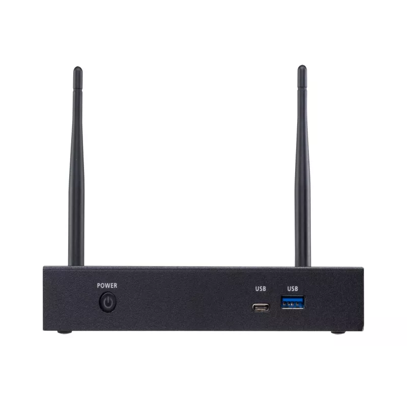 ATEN VP2021 PresentON™ 4K belaidis pristatymo jungiklis su Quad View, darbalaukio, juodas