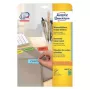 Lipnios etiketės Avery L6033-20, žalios, nuimamos, suapvalintais kampais, 480 vnt.