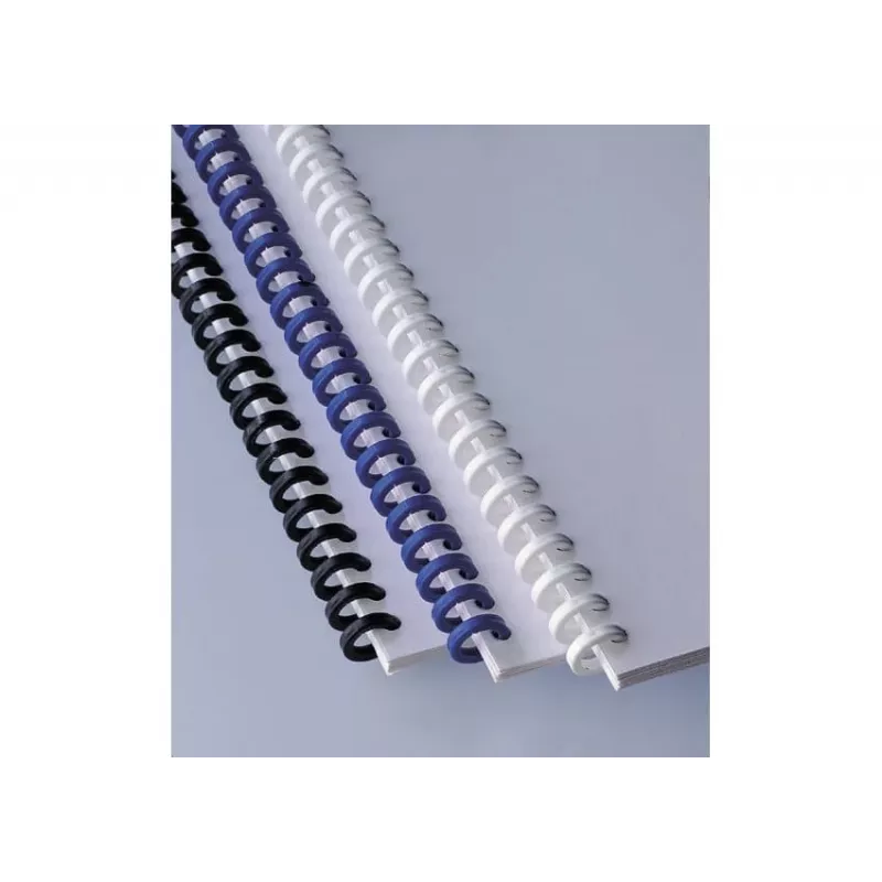 GBC ClickBind nugarėlė A4 34R 8mm, juoda, 45 lapų, plastikinė, A4, 8 mm, 280 g
