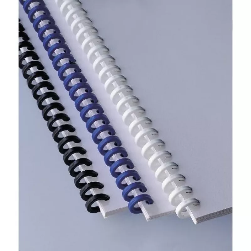 GBC ClickBind nugarėlė A4 34R 8mm, juoda, 45 lapų, plastikinė, A4, 8 mm, 280 g
