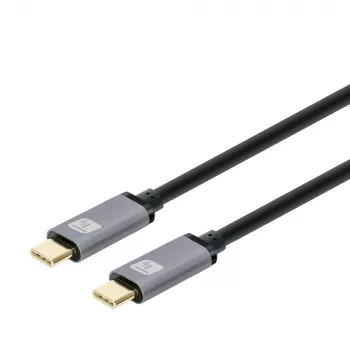 Techly USB 3.2 Gen 2 USB-C laidas M/M 1 m juodas