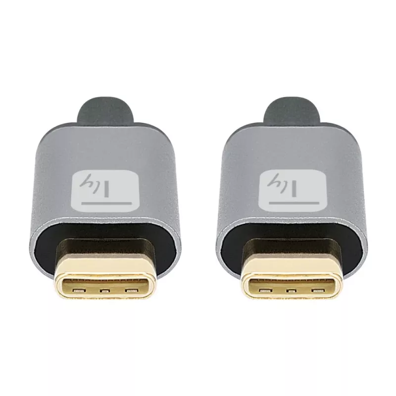 Techly USB 3.2 Gen 2 USB-C laidas M/M 1 m juodas
