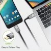 Techly USB 3.2 Gen 2 USB-C laidas M/M 1 m juodas
