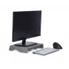 BakkerElkhuizen Q-Riser 50 Circular 76.2 cm stovas monitoriui pilka