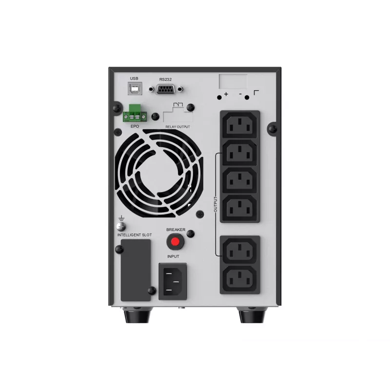 Conceptronic ZEUS52E2K 2000VA 1800W Online bokštinis UPS su IEC lizdais