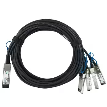 BlueOptics Q28-4S28-DAC-3M-NA InfiniBand/šviesolaidinis kabelis 3 m QSFP28 4xSFP28 Kištukas/Kištukas