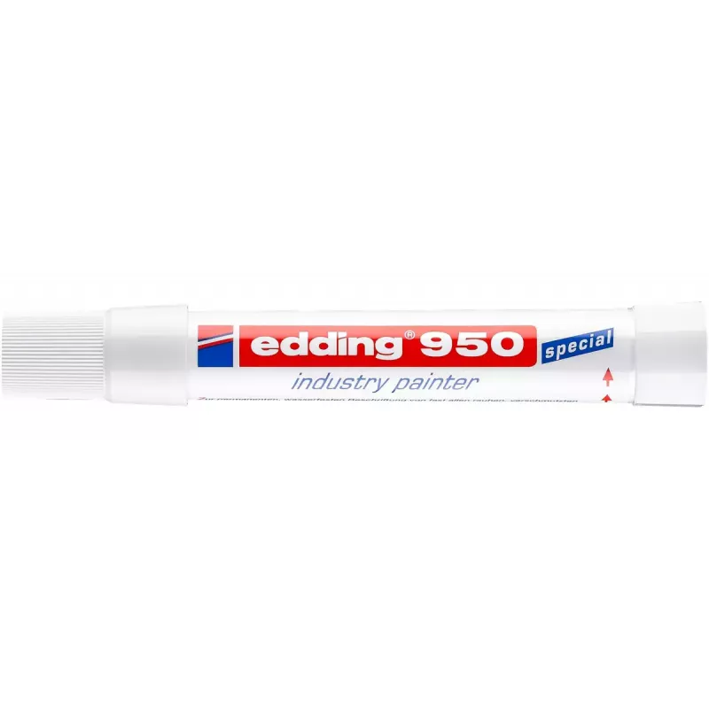 Permanentinis žymeklis su kulka antgaliu Edding 950 baltas