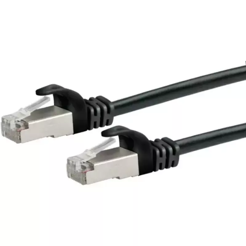 Tinklo kabelis Schwaiger CKB6025 053 RJ-45 Cat6 2,5 m Juodas