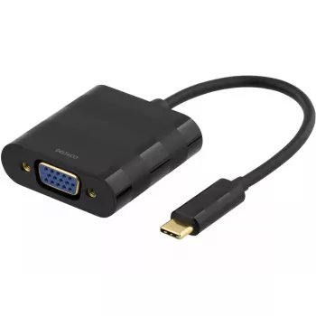 Deltaco USBC-VGA vaizdo adapteris