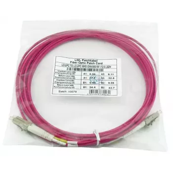 BlueOptics CBL-LC-OM4-2M-BO šviesolaidinis kabelis 2 m, LC jungtys