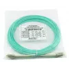 Skaidulinis optinis kabelis BlueOptics AJ834A-BO 1 m 2x LC OM3 pilnas dupleksas