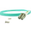 Skaidulinis optinis kabelis BlueOptics AJ834A-BO 1 m 2x LC OM3 pilnas dupleksas
