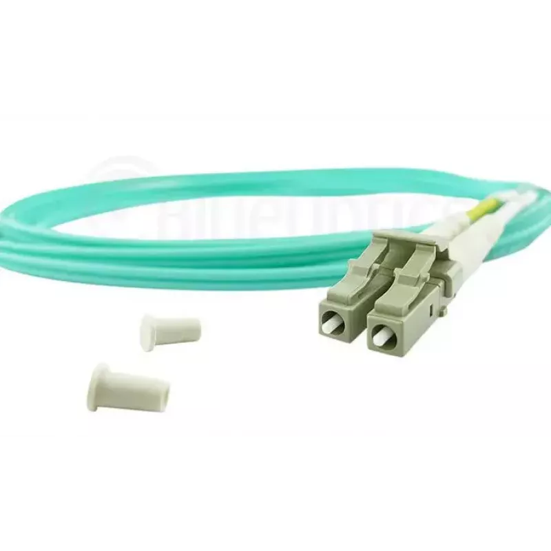 Skaidulinis optinis kabelis BlueOptics AJ834A-BO 1 m 2x LC OM3 pilnas dupleksas