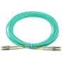 Skaidulinis optinis kabelis BlueOptics AJ834A-BO 1 m 2x LC OM3 pilnas dupleksas
