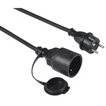 Hama Outdoor prailginimo laidas 10 m, juodas