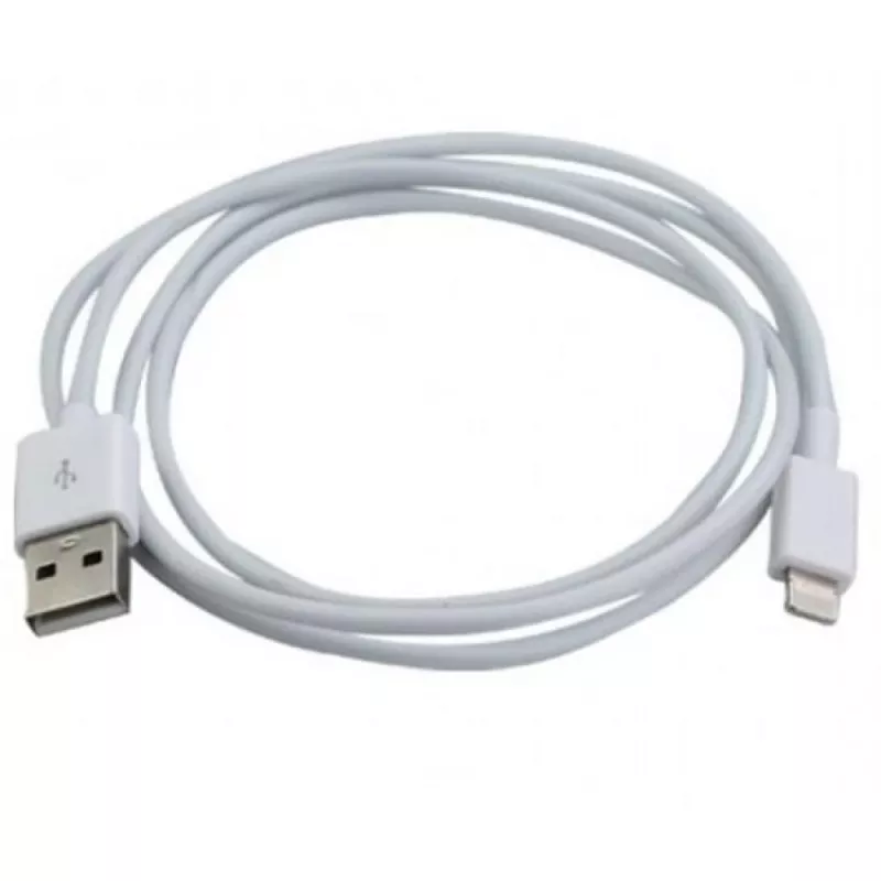 Techly ICOC APP-8WH1 laidas „Lightning“ 1 m baltas