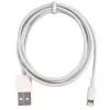 Techly ICOC APP-8WH1 laidas „Lightning“ 1 m baltas