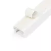 StarTech.com kabelių kanalas su lipnia juosta ir dangteliu, 19 mm x 11 mm, 1 m, PVC, baltas