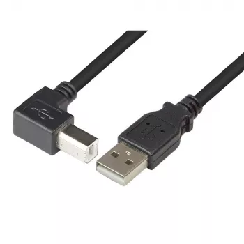 Techly USB 2.0 laidas A Kištukas / B Kištukas Kampus 0,5m ICOC U-AB-005-ANG