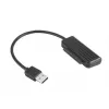 USB 3.1 A į SATA adapteris keitiklis lyties 0,2 m juodas Akasa AK-AU3-07BK