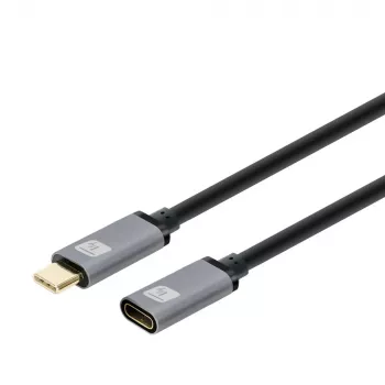 Techly USB 3.2 Gen 2 USB-C M/F Laidas 1 m Juodas