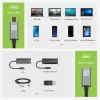 Techly USB 3.2 Gen 2 USB-C M/F Laidas 1 m Juodas
