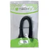 Techly USB 2.0 laidas A kištukas / B kištukas lenktas 1 m ICOC U-AB-10-ANG