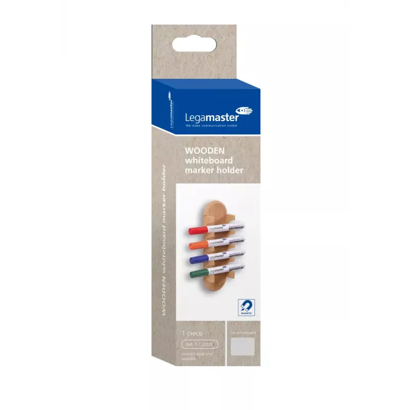 Laikiklis markeriams Legamaster WOODEN magnetinis
