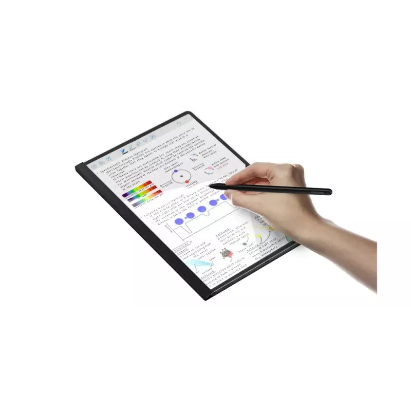 Samsung EF-ZX900PBEGEU dėklas planšetei 37,1 cm (14,6 colio) Folio Juodas, Peršviečiamas