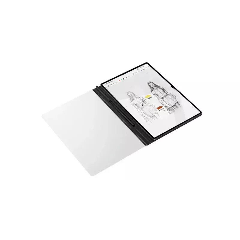 Samsung EF-ZX900PBEGEU dėklas planšetei 37,1 cm (14,6 colio) Folio Juodas, Peršviečiamas
