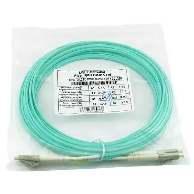 Skaidulinis optinis kabelis BlueOptics 050502K512000005M 5 m 2x LC LC/APC