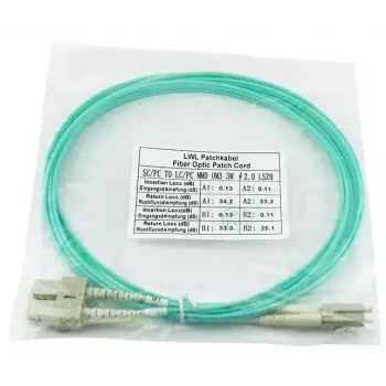 BlueOptics InfiniBand šviesolaidinis kabelis 5 m 2x LC 2x SC LC/APC
