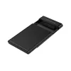 Conceptronic DANTE06B 2,5 colio išorinis kietojo disko dėklas USB 3.0, HDD/SSD korpusas, Serial ATA III, 6 Gbit/s, juodas
