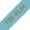 Brother TZe-RL54 aukso spalvos ant mėlynos spalvos juostelė etikečių spausdinimui